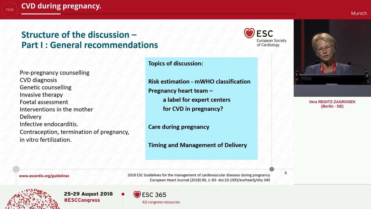 CVD during pregnancy.