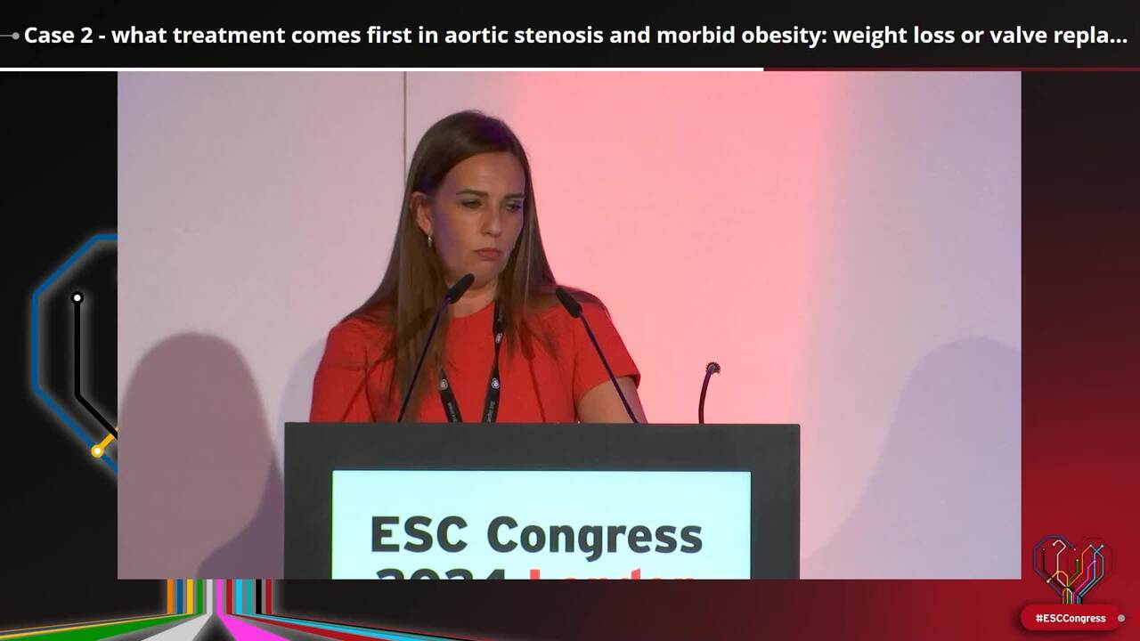 Case 2 - what treatment comes first in aortic stenosis and morbid obesity: weight loss or valve replacement?