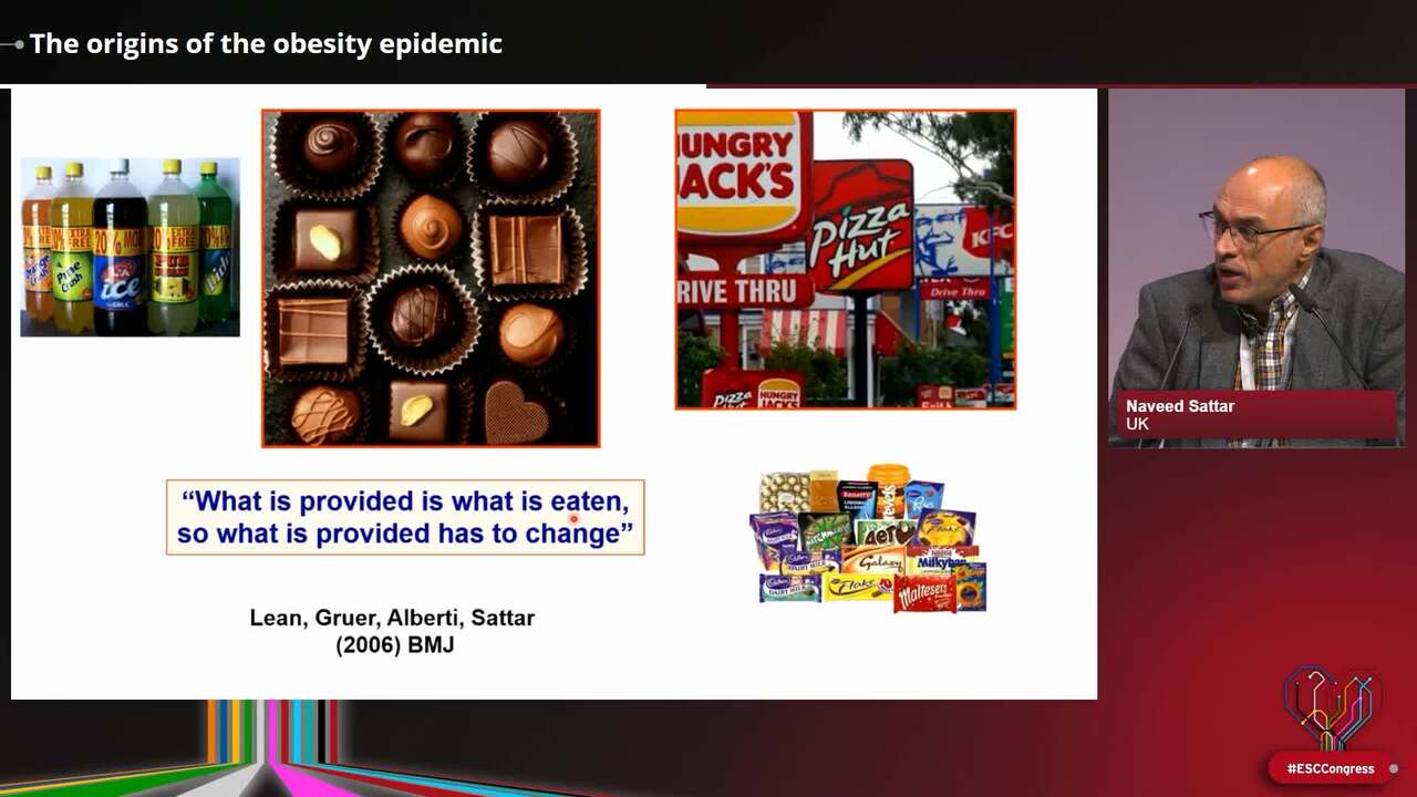 The origins of the obesity epidemic