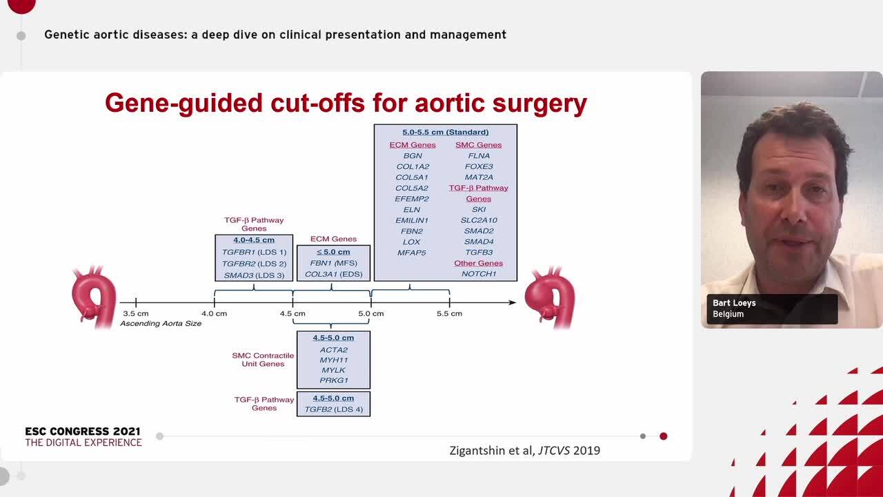 Marfan's syndrome, Loeys-Dietz syndrome and other aortopathies: how to prevent sudden death.