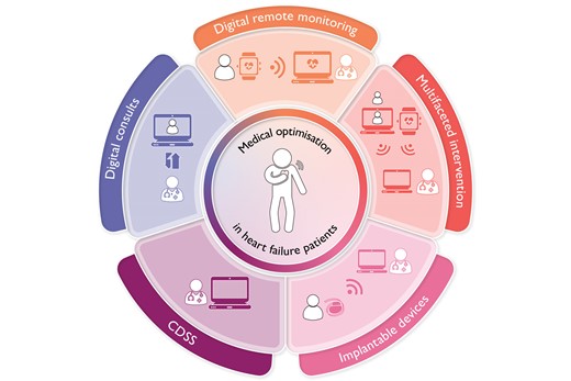 Digital solutions to optimize guideline-directed medical therapy prescription rates in patients with heart failure: a clinical consensus statement from the ESC Working Group on e-Cardiology, the Heart Failure Association of the European Society of Cardiology, the Association of Cardiovascular Nursing &amp; Allied Professions of the European Society of Cardiology, the ESC Digital Health Committee, the ESC Council of Cardio-Oncology, and the ESC Patient Forum