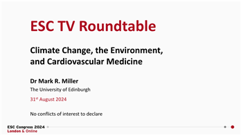 Impulse 1: environment and cardiovascular disease – an overview
